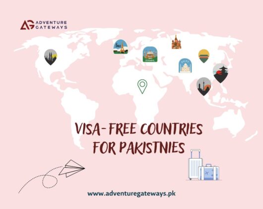 Visa-Free Countries for Pakistnies